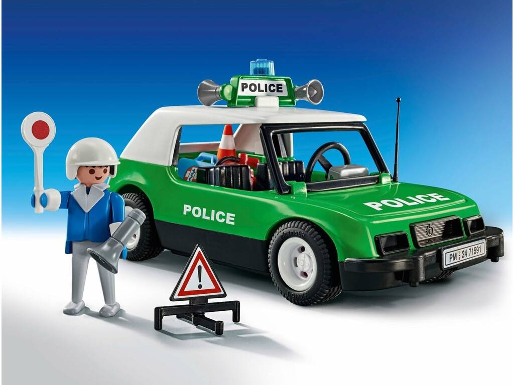 Playmobil Coche Policía Clásico 71591