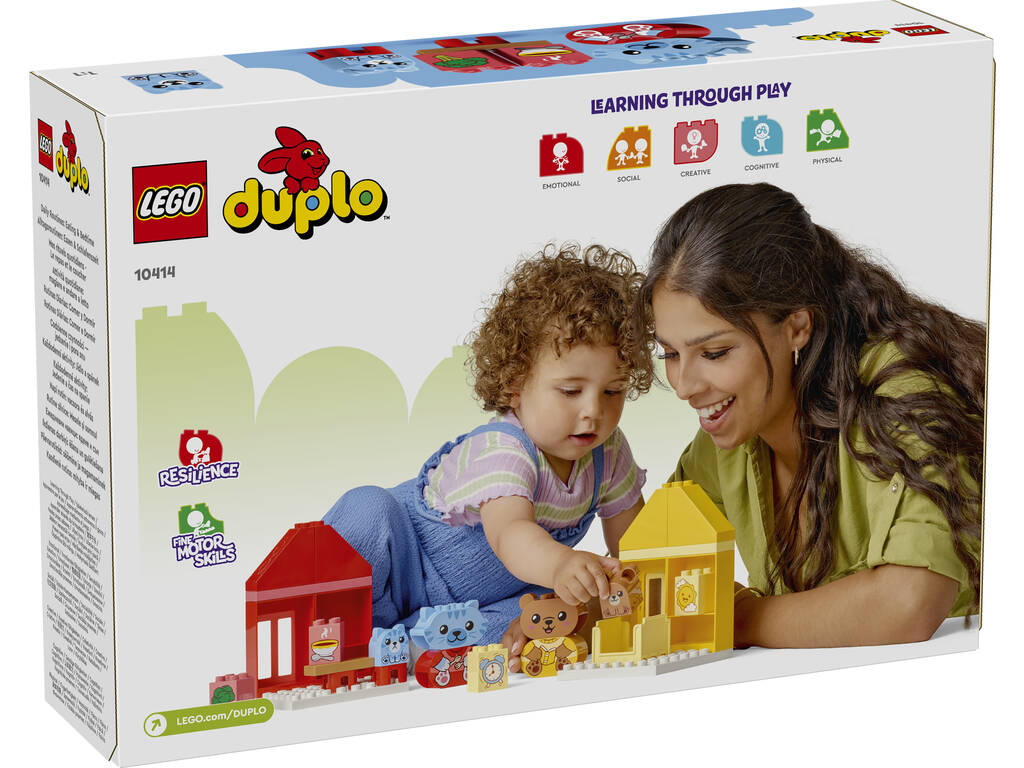 Lego Duplo Alltagsroutinen: Essen und Schlafen 10414