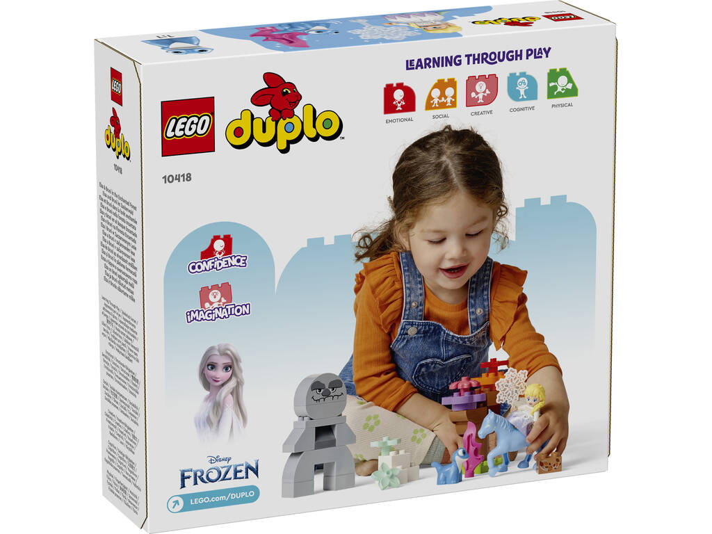 Lego Duplo Disney Frozen Elsa y Bruni en el Bosque Encantado 10418