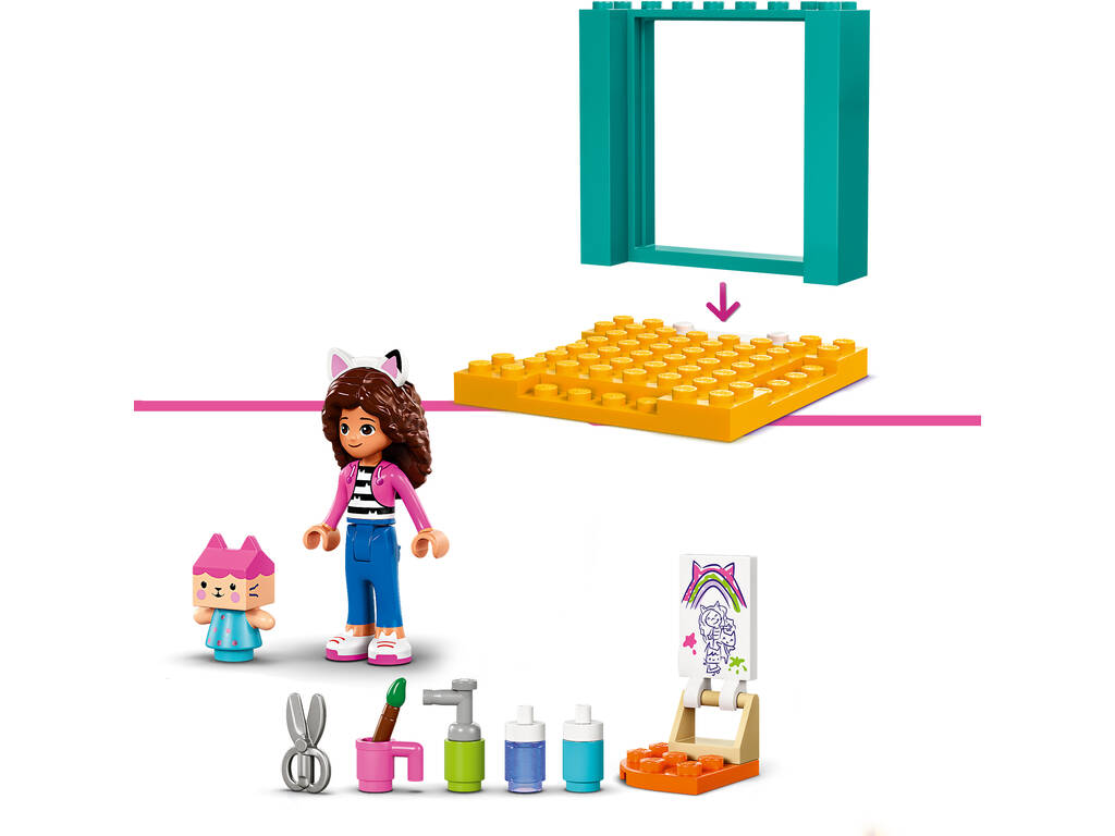 Lego Gabby's Doll House Creations avec Baby Box 10795