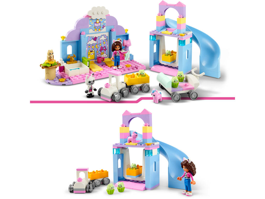 Lego Gabbys Puppenhaus Gabbys Kätzchen-Kinderzimmer 10796