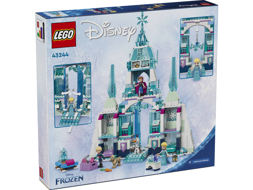 Lego Disney Frozen Palazzo di ghiaccio di Elsa 43244