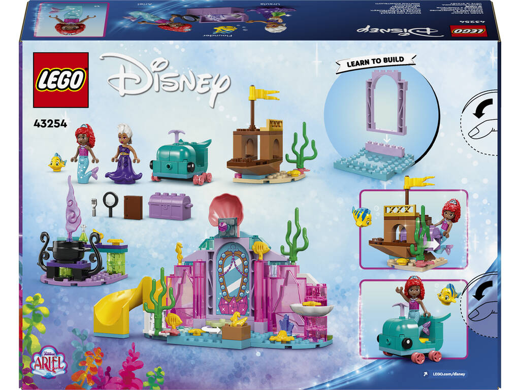 Lego Disney Junior Ariel Gruta de Cristal de Ariel 43254