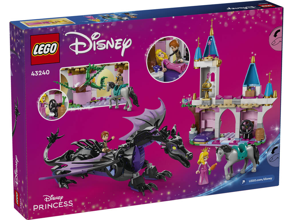 Lego Disney Principessa Malefica in forma di drago 43240