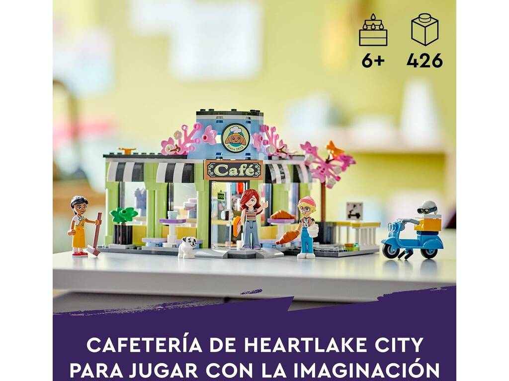 Lego Friends Caffetteria di Heartlake City 42618