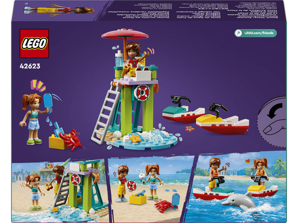 Lego Friends Moto d'acqua da spiaggia 42623