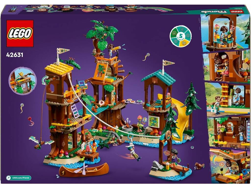 Lego Friends Campamento de Aventura: Casa del Árbol 42631