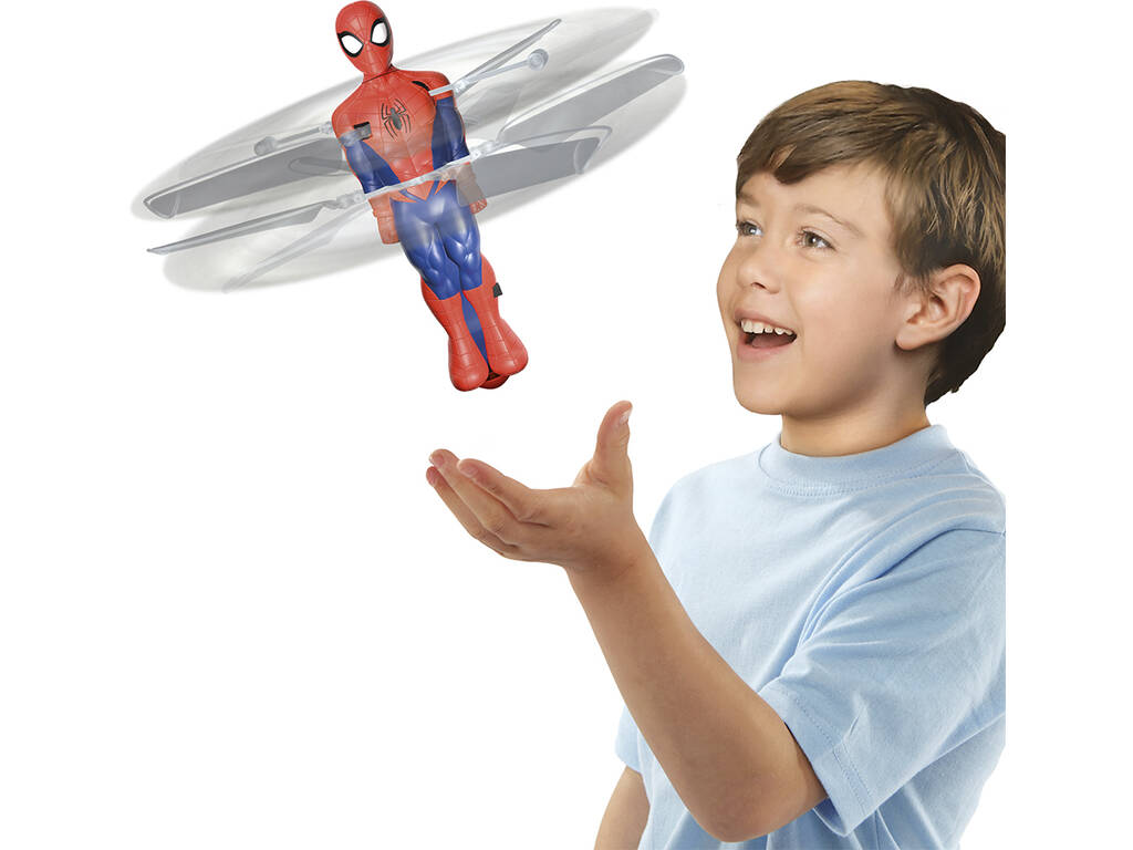 Flying Heroes Electronic Spiderman Bandai CO08132