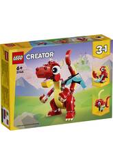 Lego Creator 3 in 1 Drago Rosso 31145