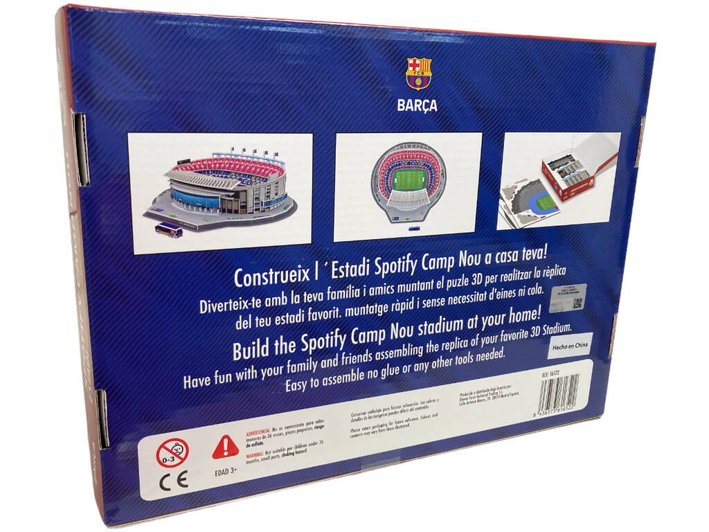 Puzzle Stadium 3D Estadio Spotify Camp Nou von Eleven Force EF16423