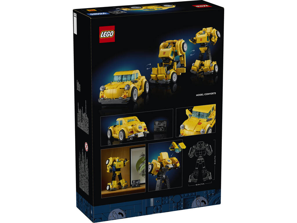 Lego Icons Transformers Bumblebee 10338