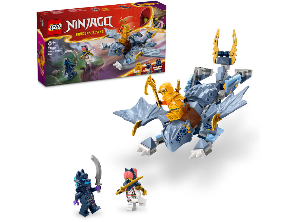 Lego Ninjago Jeune Dragon Riyu 71810