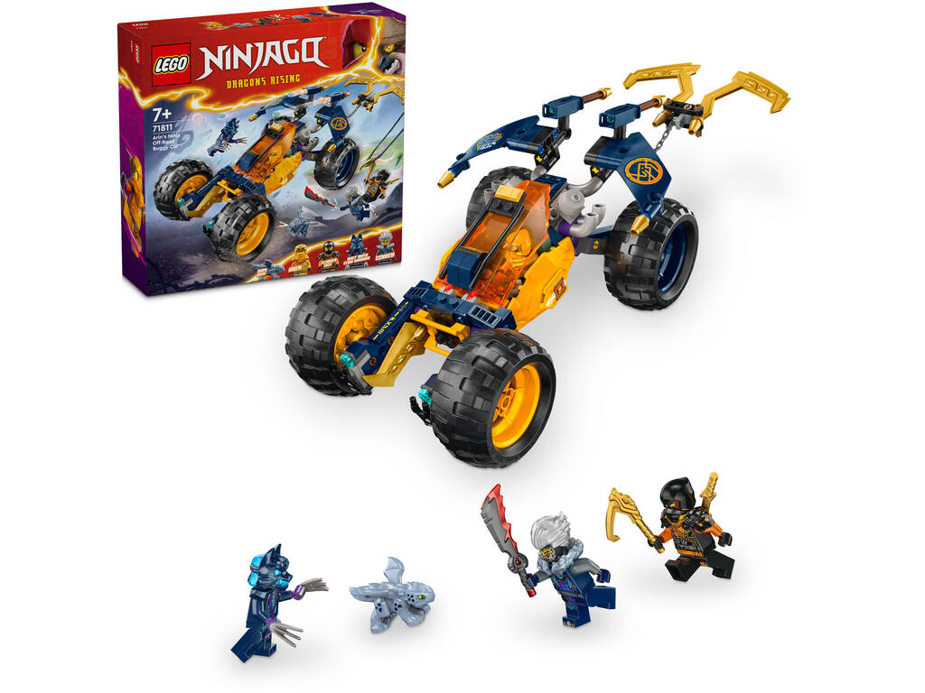 Lego Ninjago Buggy Todoterreno Ninja de Arin 71811