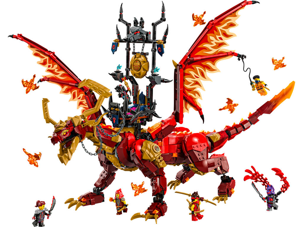 Lego Ninjago Dragão Fonte de Movimento 71822