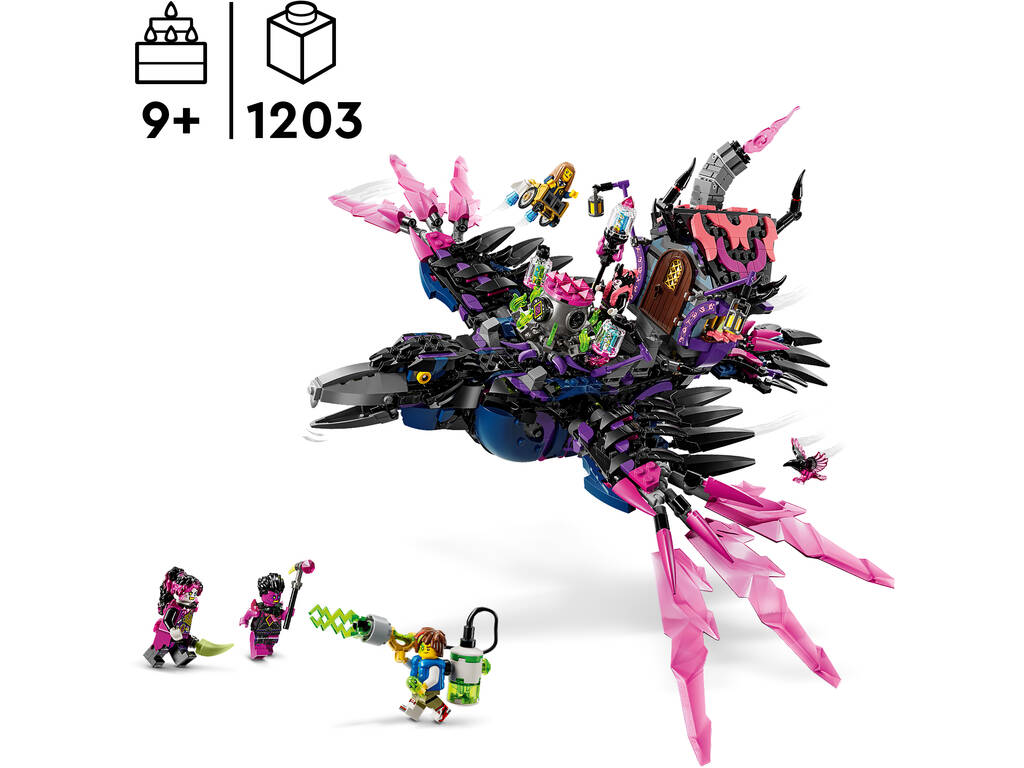 Lego Dreamzzz Corbeau de minuit de la sorcière Nevermore 71478