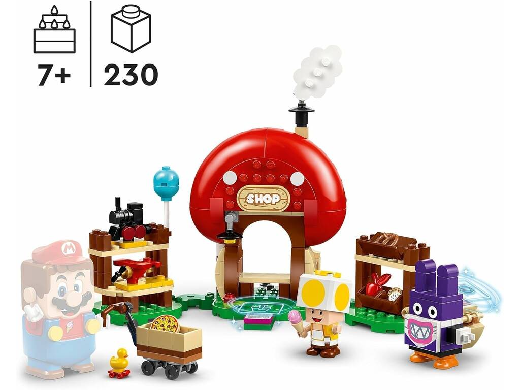 Lego Super Mario Set de Expansión Caco Gazapo en la Tienda de Toad 71429