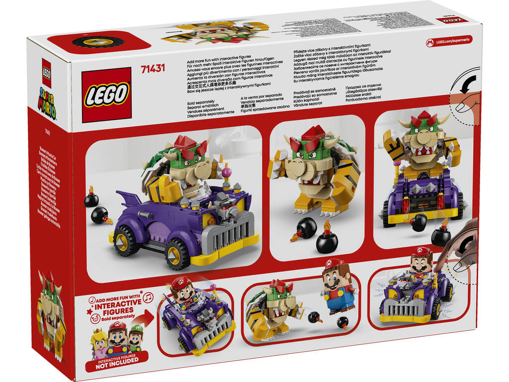 Lego Super Mario Set de Expansión: Coche Monstruoso de Bowser 71431