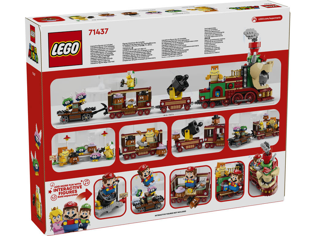 Lego Super Mario El Tren Expreso Bowser 71437