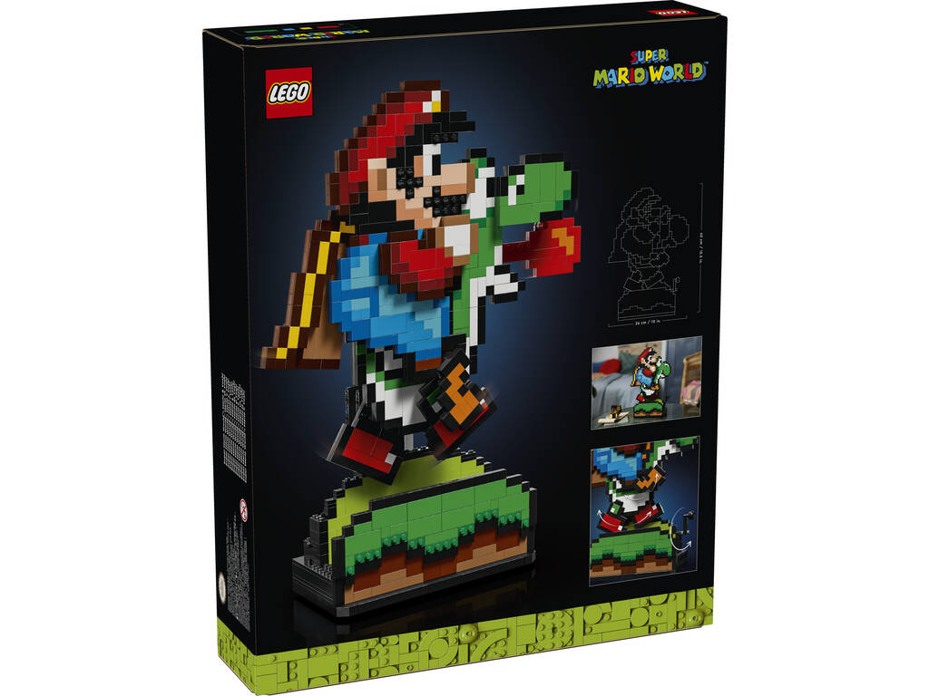 Lego Super Mario Super Mario World Mario e Yoshi 71438