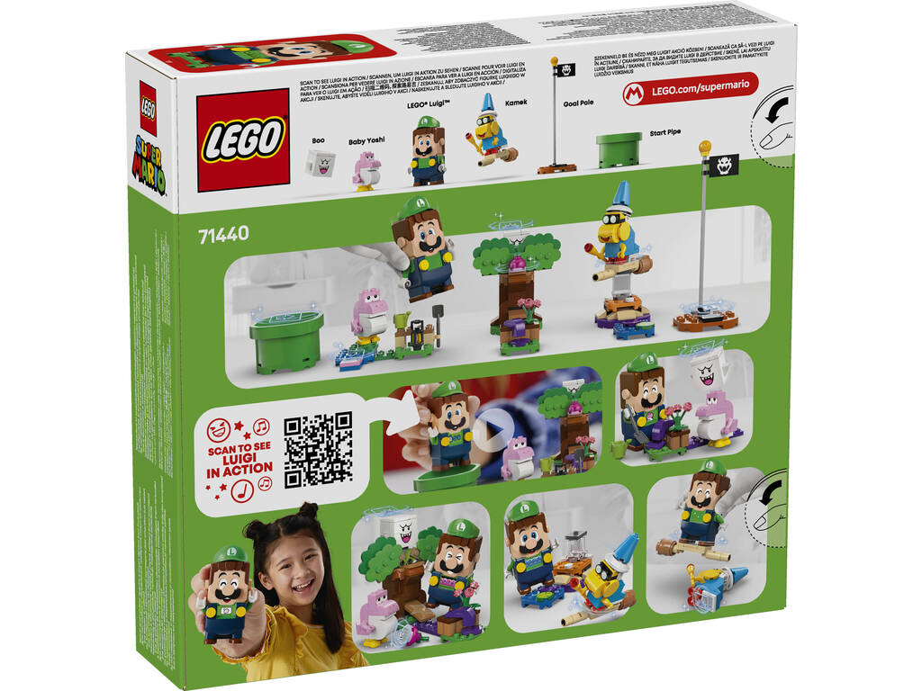 Lego Super Mario Aventuras Interactivas con Luigi 71440