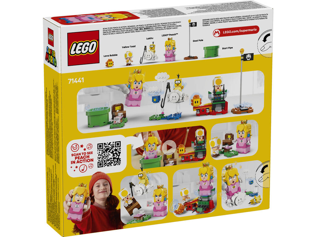 Lego Super Mario Aventuras Interativas com Peach 71441