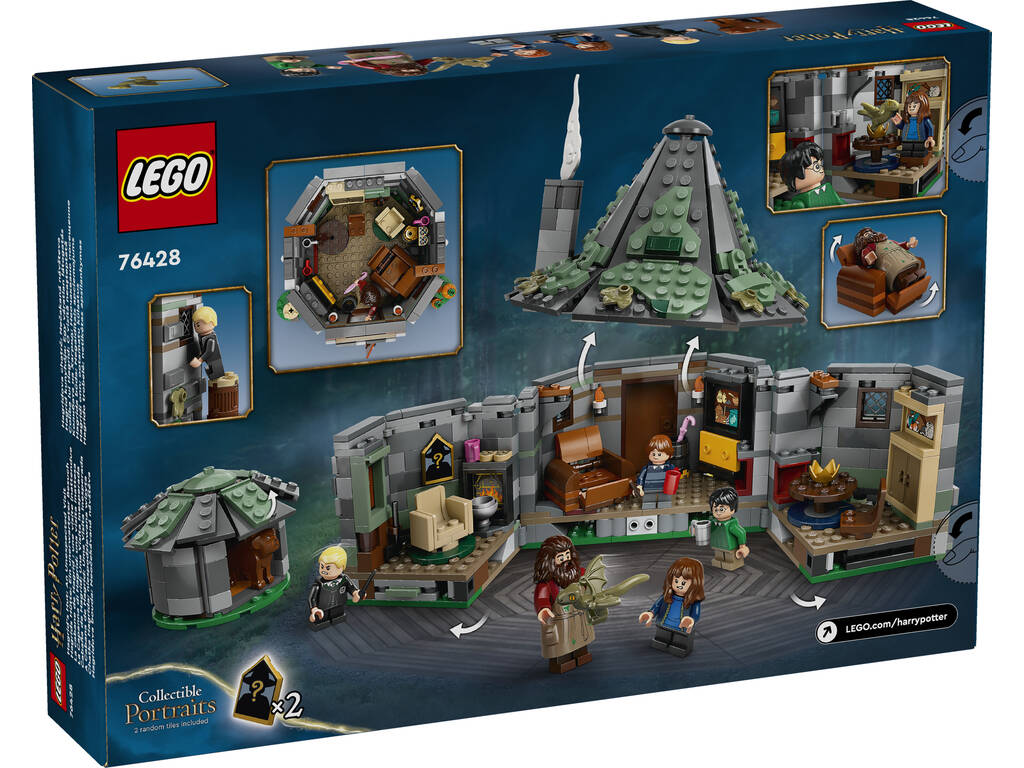 Lego Harry Potter La capanna di Hagrid Una visita inaspettata 76428