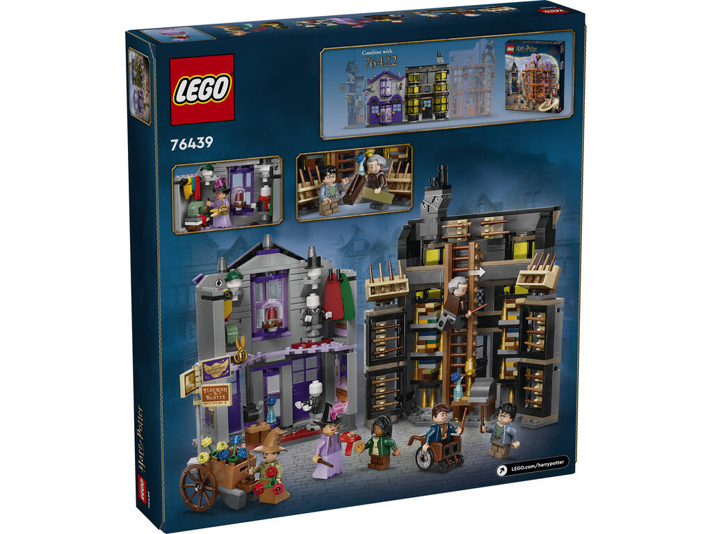 Lego Harry Potter Ollivanders e Túnicas da Madame Malkin 76439