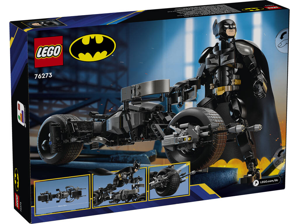 Lego Batman Baufigur Batman und Bat-Pod Motorrad 76273