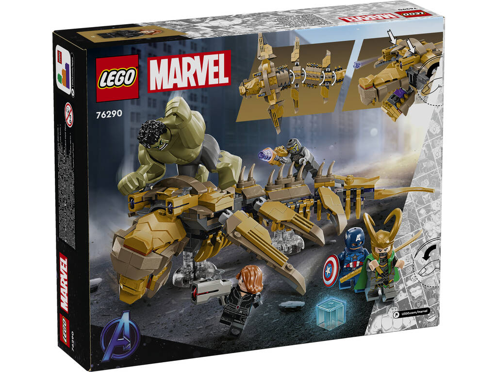 Lego Marvel Avengers vs. Leviathan 76290