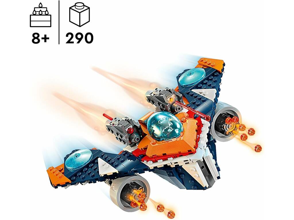 Lego Marvel The Infinity Saga Rocket Vs Ronan Warbird 76278