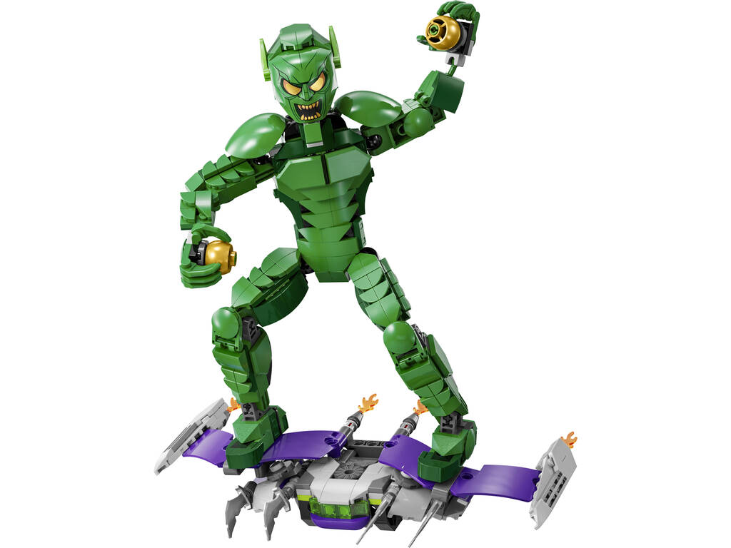 Figurine de construction Lego Marvel Spider-Man No Way Home : Le Bouffon Vert