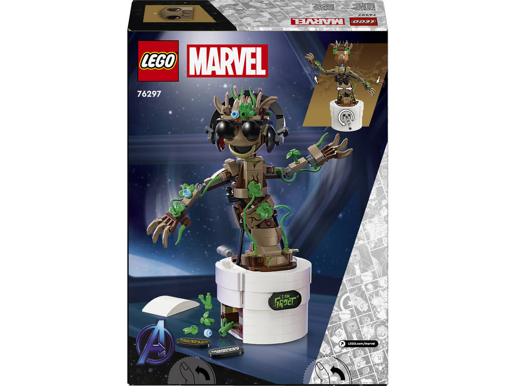 Lego Marvel Groot danseur 76297