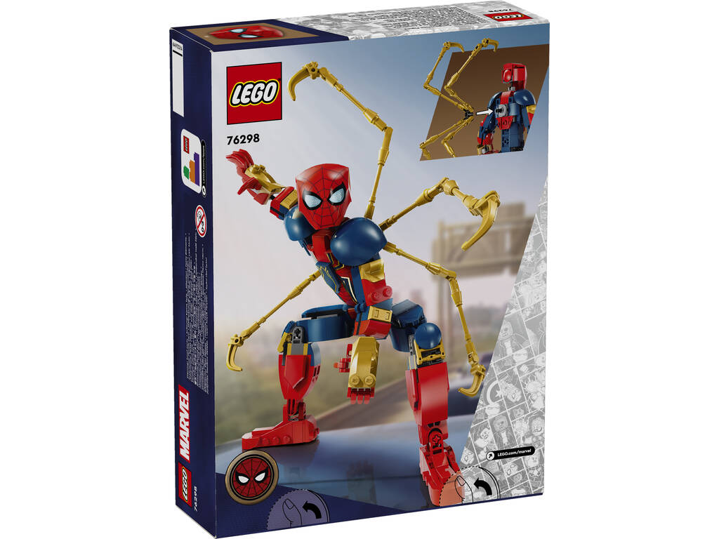 Lego Marvel Iron Spider-Man Figure de construction 76298