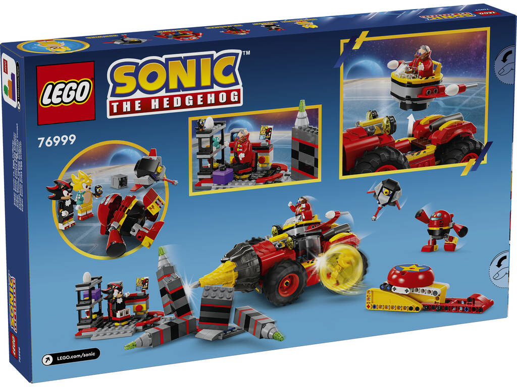 Lego Sonic Super Sonic vs Egg Drillster 76999