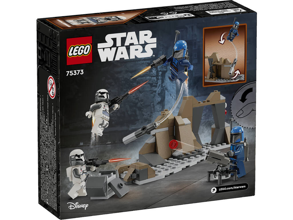 Lego Star Wars Pack de Combate Emboscada en Mandalore 75373