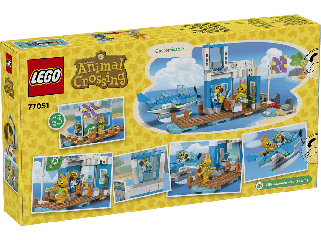 Lego Animal Crossing Voo com Dodo Airlines 77051