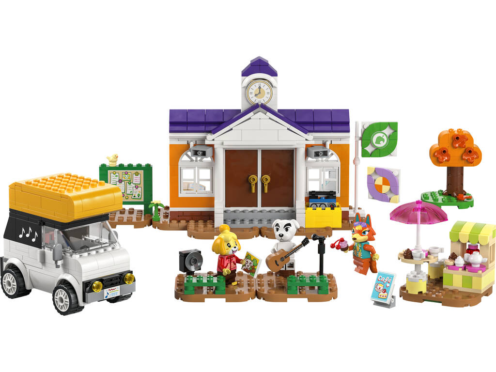 Lego Animal Crossing Concierto de Totakeke en la Plaza 77052