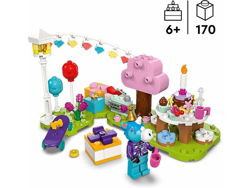 Lego Animal Crossing Azulinos Geburtstagsparty 77046
