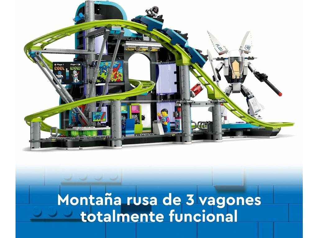 Lego City Montaña Rusa de Robot World 60421