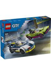 Lego City Polizeiauto und leistungsstarker Sportwagen 60415