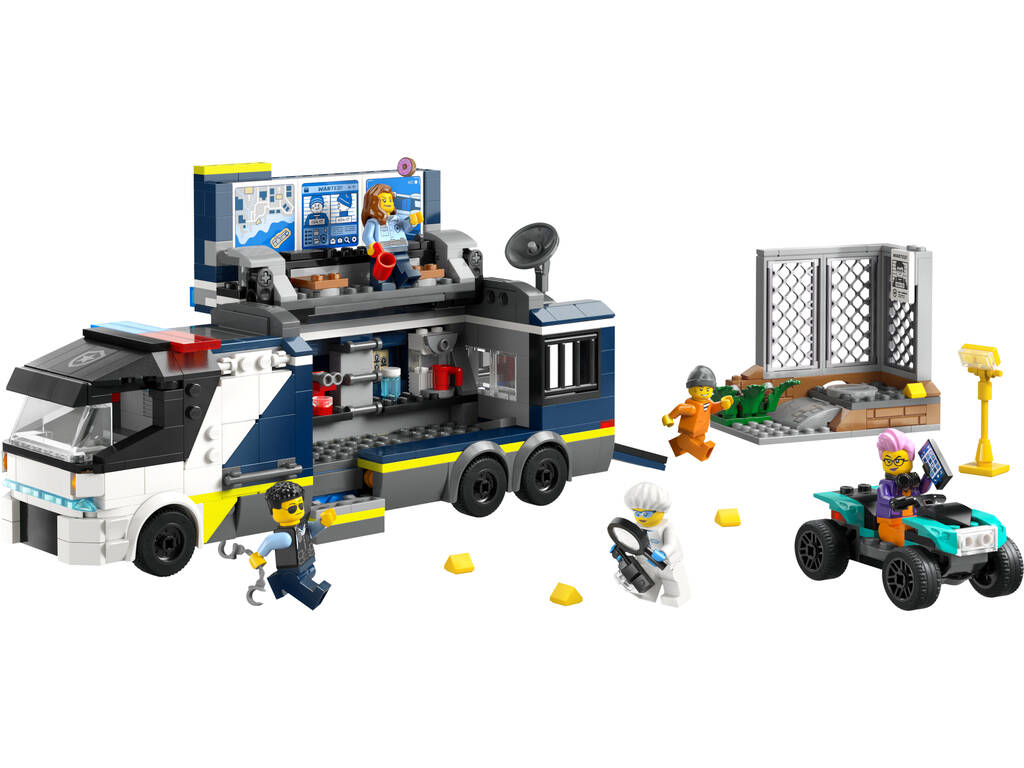 Laboratoire mobile de la police de Lego City 60418