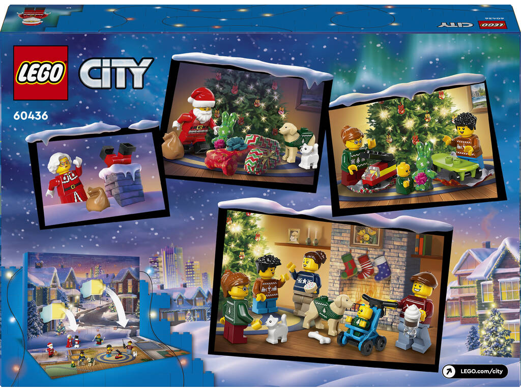 Lego City Calendário do Advento 2024 60436