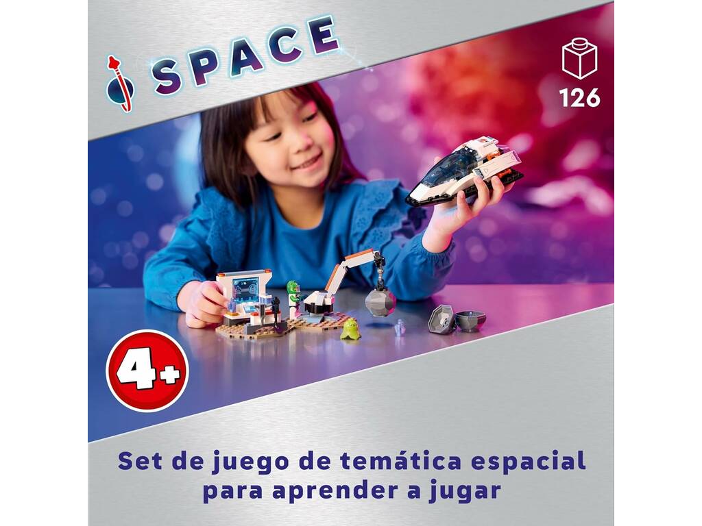 Lego City Space Nave Espacial y Descubrimiento del Asteroide 60429