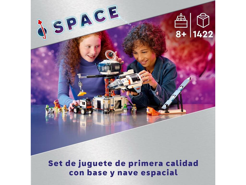 Lego City Space Base Espacial y Plataforma de Lanzamiento 60434