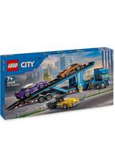 Camion de transport Lego City avec voitures de sport 60408