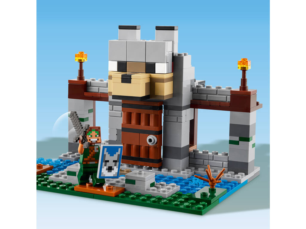 Lego Minecraft La fortezza del lupo 21261