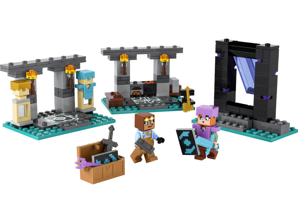 Lego Minecraft L'armeria 21252