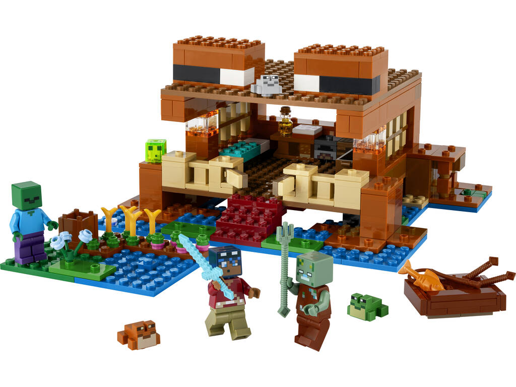 Lego Minecraft Das Froschhaus 21256