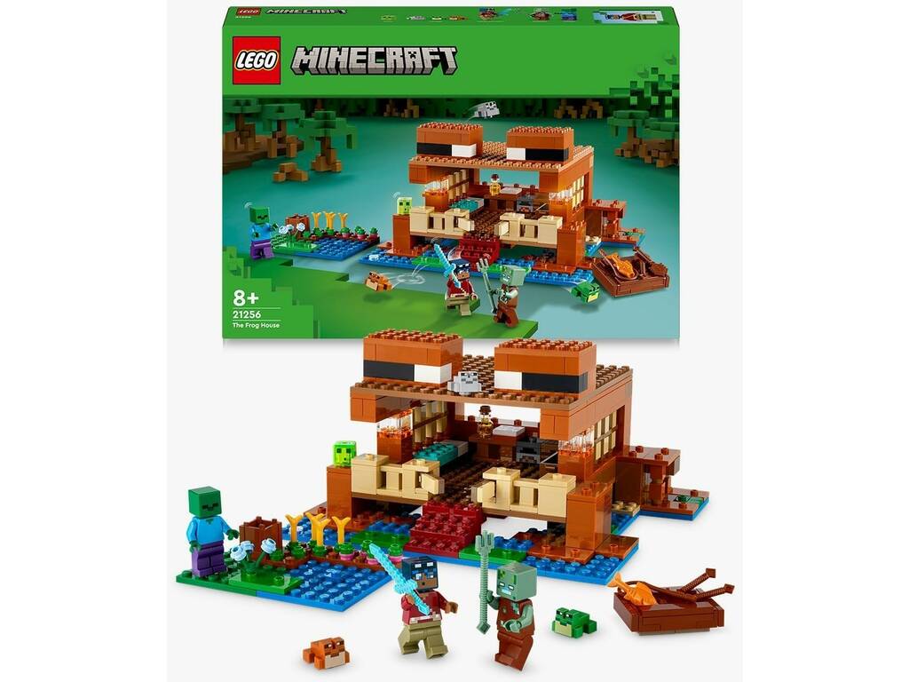 Lego Minecraft La Casa Rana 21256