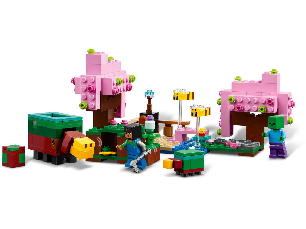 Lego Minecraft O Jardim de Cerejeiras em Flor 21260